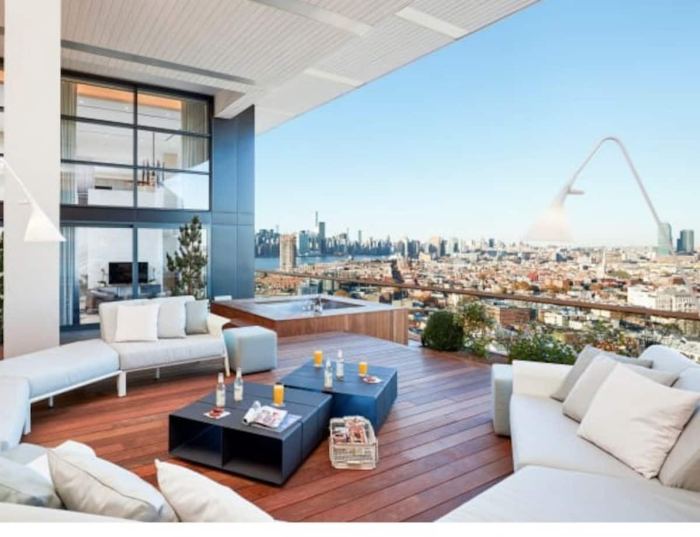 Penthouse airbnb williamsburg airbnbs penthouses